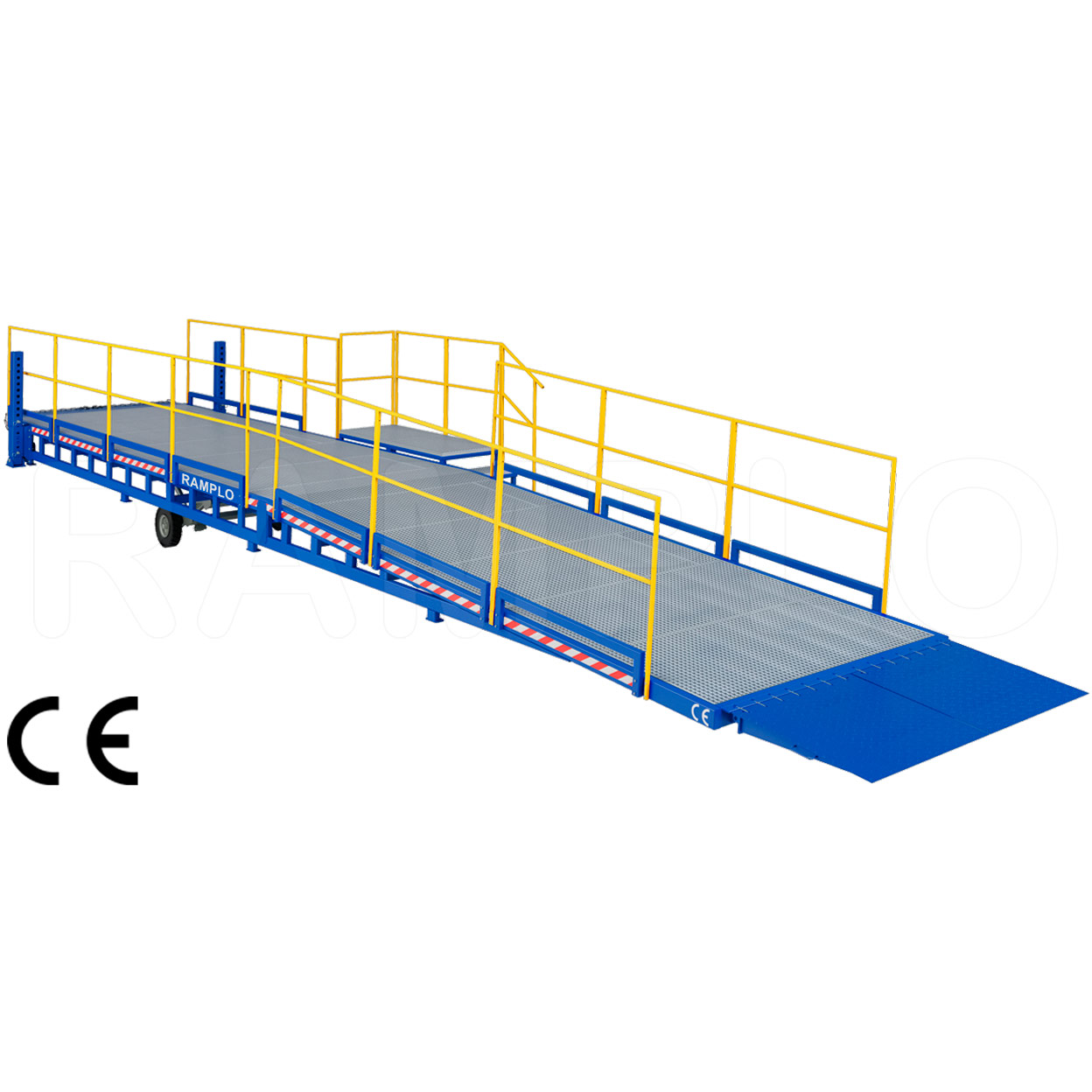Universal loading ramp for vans and LCVs