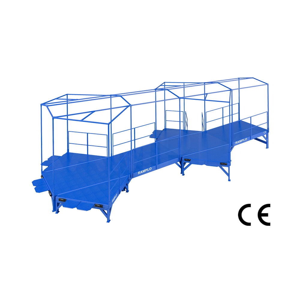 Loading platform complex