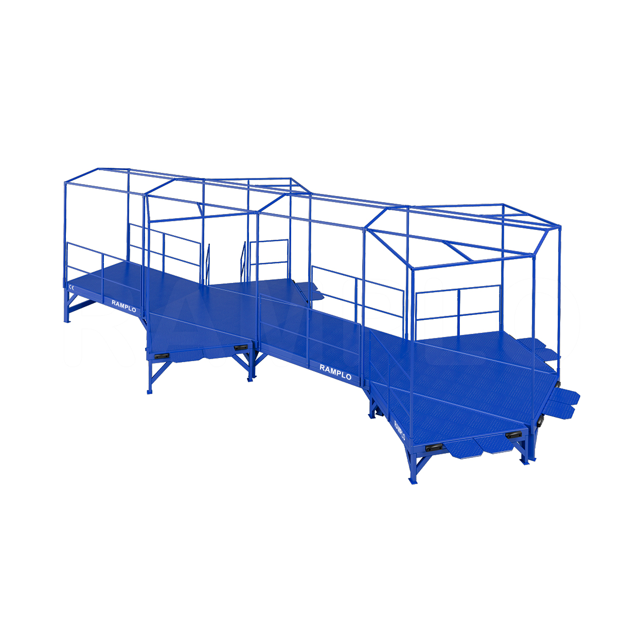 Loading platform complex